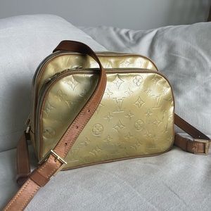 Vintage Louis Vuitton Murray patent leather backpack
